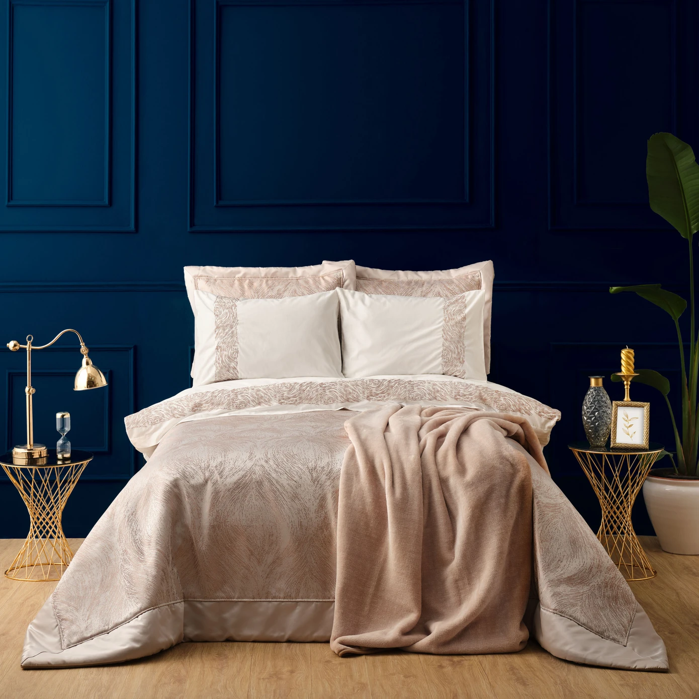 Karaca Home Lyra Bakır 8 Parça Cehiz Dəsti